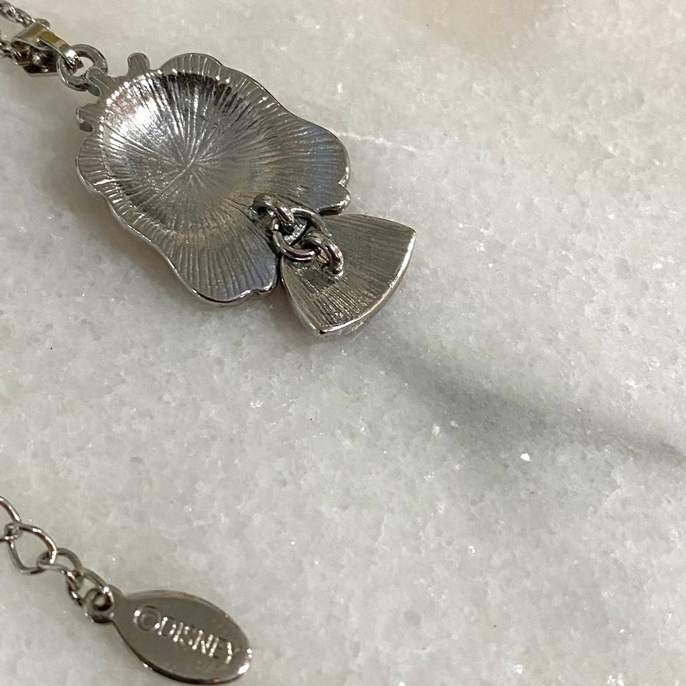 Disney Sleeping Beauty Aurora Silver Necklace - image 4